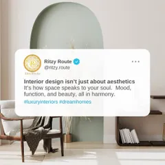 My design philosophy is that a home should speak to your soul. This image, featuring a serene reading corner, encapsulates this idea perfectly. I strive to create a harmonious balance of mood, function, and beauty, resulting in spaces that are not just aesthetically pleasing but also deeply resonant.