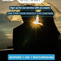 Whether it's a rainy day or a sunny one, having your soulmate by your side makes everything better. This is the kind of partnership I help you find.
