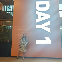 Another shot from Day 1 at Amazon. I believe you don't have to choose between your career and your passion; you can build a life that includes both.