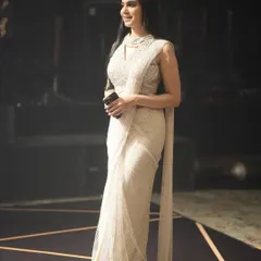 A candid moment on stage during the anniversary event. My role is to share the couple's story and create a warm, celebratory atmosphere.