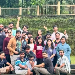 That feeling of reaching the destination with your new trek buddies. This is what it is all about, making friends and sharing accomplishments.