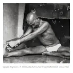 A rare photograph of the legendary T. Krishnamacharya. His teachings emphasize that yoga is a process of replacing old, unhelpful patterns with new, more appropriate ones.