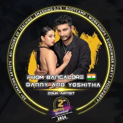 We were honored to be the featured Zouk artists for the Vamos Goa International Afro Latin Dance Festival. We love sharing our passion for Zouk on a big stage.