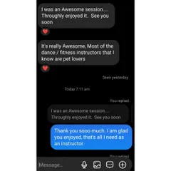 "It was an Awesome session." This is all I need to hear. Knowing you enjoyed the session is the best feeling for an instructor.
