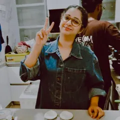 A candid shot of me in the kitchen. There have been weeks with no orders and weeks with no days off, but I've loved every second of it. I feel so lucky to have found something I'm this passionate about.