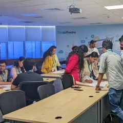 An interactive image consulting session with employees at a global software organization. The workshop focused on enhancing professional presence through personalized wardrobe advice, grooming tips, and effective communication strategies.