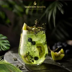 Pouring sunshine into every glass. This vibrant kiwi and blueberry mocktail is a perfect summertime favorite for a refreshing escape.