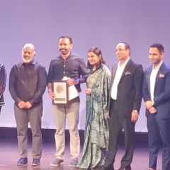 Receiving a commendation from the Indian Institute of Interior Designers (IIID) for my own office studio design. It's always special when your personal workspace is recognized by your peers.
