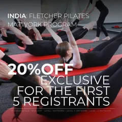 Become an internationally certified Fletcher Pilates Instructor. This program covers Anatomy, Fletcher Fundamentals, and Matwork levels I, II, and III, giving you a strong foundation.