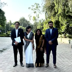 Sharing a laugh with friends who are also colleagues. The legal profession can be demanding, and having a strong support system makes all the difference.