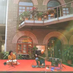 An impromptu performance for the students at COEP after the judging was over. Music is all about sharing, and I couldn't resist playing a bit.