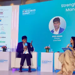 Our Founder, Amod Anand, speaking at the Mercom India Renewables Summit 2025. His visionary leadership and commitment to accelerating India's clean energy transition are the driving force behind Loom Solar.