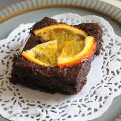 A classic chocolate orange brownie, one of the 16 different brownie recipes you'll learn in our comprehensive masterclass.