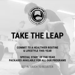 "Take The Leap." We believe that starting martial arts is a transformative decision, and we encourage everyone to take that first step towards building a stronger self.