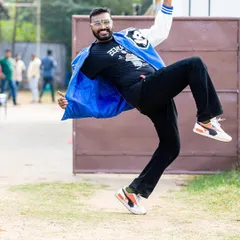 A candid, high-energy shot from the 'Jackpot' show on Star Suvarna. I had an awesome time on set; the energy was just fantastic.