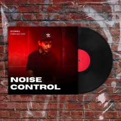 The cover art for my 'Noise Control' mix on Mixcloud. This episode is a deep dive into my favorite bass and breaks tracks from the last few years.