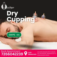 Dry cupping is an effective therapy for relieving muscle tension and promoting blood flow. It's one of the many services we offer to help you resolve muscle tightness and improve recovery.