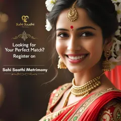 Are you looking for your perfect match? This image of a happy, confident bride-to-be represents the beginning of a beautiful journey that I can help you start with my verified and personalized matchmaking service.