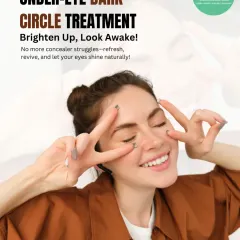 Brighten up and look awake with my under-eye dark circle treatments. I offer solutions to refresh and revive the delicate under-eye area so you can let your eyes shine naturally.