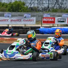Teammates battling for position on track. Our championships foster a healthy rivalry and push drivers to perform at their best.