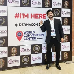 Here I am at DERMACON 2023, held at the World Convention Center in Mumbai. Being part of these large-scale dermatology conferences ensures I am up to date on everything from acne treatments to anti-aging innovations.