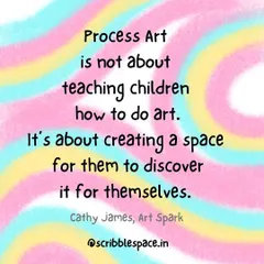 This perfectly summarizes our role as facilitators. We don't teach children a rigid way to "do art." Instead, we curate a rich, inviting environment and provide the tools for them to discover their own inner artist.