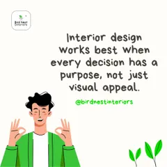 Our core philosophy: interior design works best when every decision has a purpose, not just visual appeal. We focus on creating spaces that are both beautiful and highly functional for your daily life.
