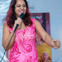 It was a pleasure to host the Women's Day celebration for a prestigious brand like Tanishq. For brand activations and employee engagement events, I tailor my approach to reflect the company's values and make the occasion memorable for all attendees.