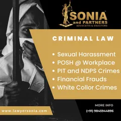 My criminal law practice covers a wide range of serious offenses. This includes defending clients in cases of alleged sexual harassment, navigating workplace complaints under the POSH Act, and handling complex financial frauds, white-collar crimes, and NDPS (drug) cases.