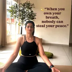 This is the core of my teaching: "When you own your breath, nobody can steal your peace." Through consistent practice, we learn to anchor ourselves in the present moment, finding stability no matter the external circumstances.