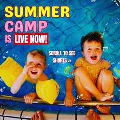 Our summer camp is live and the fun has begun. These happy faces say it all. We focus on building confidence and making sure every child has a great time in the water.