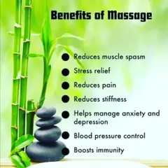 Massage is a foundational therapy in Ayurveda with numerous benefits. It is proven to reduce muscle spasms, relieve stress and pain, manage anxiety, and boost overall immunity.