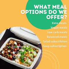 Whatever your dietary preference, we have a plan for you. Choose from Keto, Vegan, Low Carb, Balanced, Salad, or Soup subscriptions to match your specific health and fitness objectives.