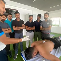 Our physiotherapists are trained in advanced methods like dry needling. This technique targets deep muscle knots and trigger points, providing effective pain relief for chronic conditions and sports injuries.