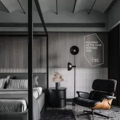 Our nomination for the ArchDaily 'Building of the Year 2025' award in the Interior Architecture category for 'Vaulted B/W Haus'.