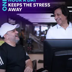 "One hour a day keeps the stress away." We believe the gym is the best place to leave your worries behind and focus on your physical and mental well-being.
