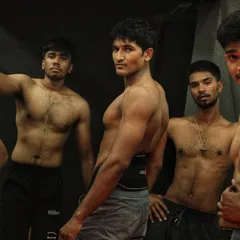 The physique of a fighter is earned, not given. This is the result of countless hours of conditioning and disciplined training.