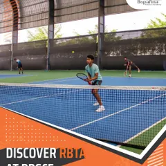 Discover what sets our courts apart. This graphic introduces our state-of-the-art setup at PDCSE, designed to provide a professional training experience for players at all levels.