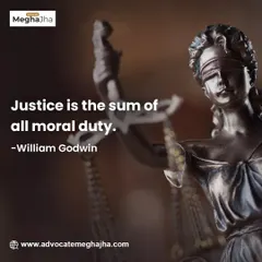 "Justice is the sum of all moral duty." This quote by William Godwin perfectly captures why I chose this profession. My duty is to seek justice for you.