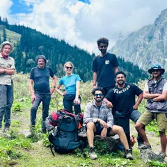 Our recent batch that conquered the mighty Pin Parvati Pass. A mix of international and Indian trekkers, all united by the love for the mountains.