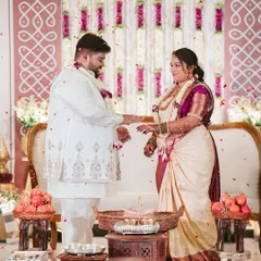 The ring exchange ceremony for our very own Event Manager. We designed this event with the same passion and precision we bring to all our clients, creating a beautiful memory for our dear colleague.