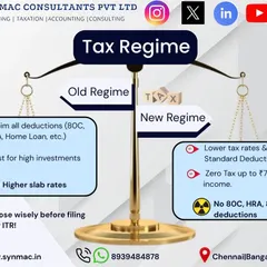 Choosing between the old and new tax regime is a critical decision. I help you compare both options based on your investments and income to ensure you pick the one that saves you the most money, whether it's through deductions or lower slab rates.