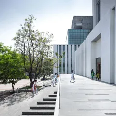 Another shot from our ArchDaily feature on the Sona University project. The article discusses how we addressed the challenge of inviting students into a physical library in the digital age by creating engaging, multi-functional spaces.