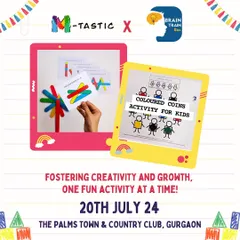 Fostering creativity is at the core of what we do. We feature educational partners like Brain Train Box, who provide fun, colorful activities that help develop cognitive skills while kids play.