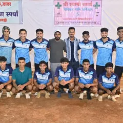 The Mahatma Gandhi Sports Academy men's team.