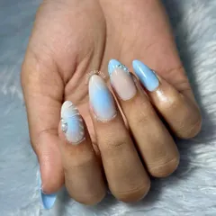 Another angle of this beautiful ocean-themed set.