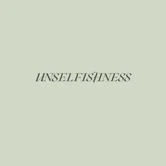 A simple graphic on 'Unselfishness', one of the key attributes of dedicated action in yogic philosophy.