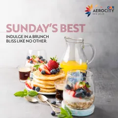 Indulge in Sunday's best with a brunch spread that is pure bliss. From fluffy pancakes topped with fresh berries to savory delights, it's the perfect way to savor the weekend.