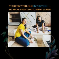 This is us, Raina and Zuweina, in our element. We started BlessTheMess with one simple goal: to make everyday living easier by creating spaces that feel peaceful and work for you.