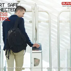 We specialize in biometric access control for high-traffic areas. This fingerprint-activated turnstile ensures only authorized personnel can enter sensitive zones, providing a seamless and highly secure entry solution for corporate buildings and public venues.